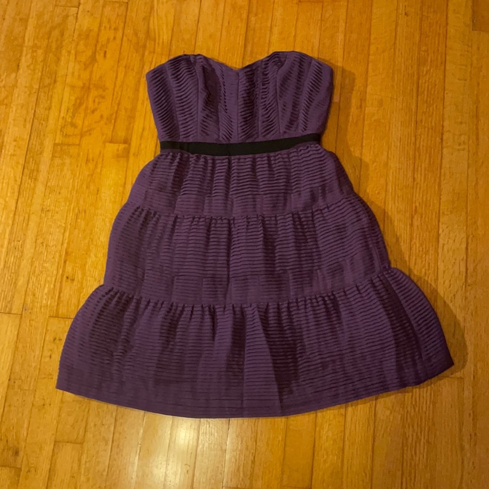 BCBG Purple Cocktail Dress